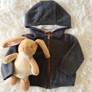 Toddler zip-up sweatshirt
